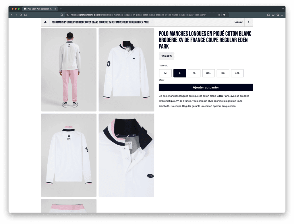 boutique ecommerce france le grand chelem 1